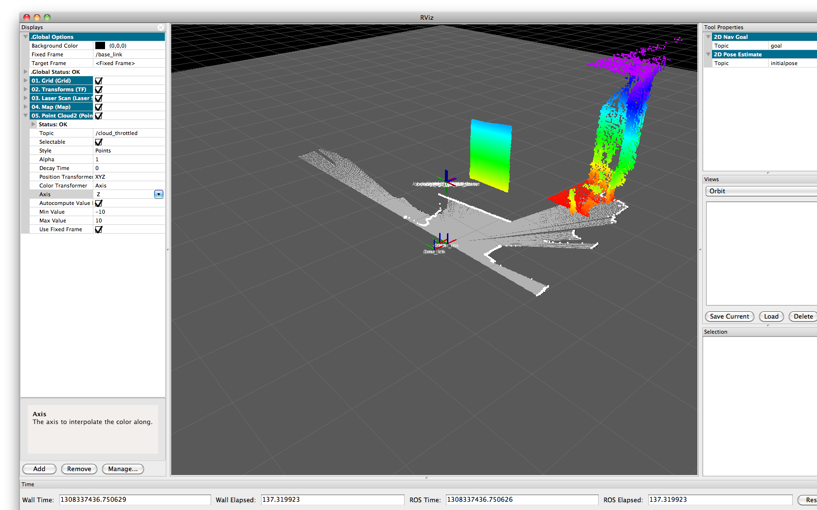 Running RViz on my OS X Macbook Pro